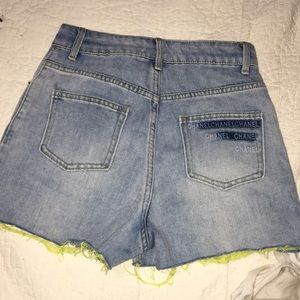 Chanel jeans shorts